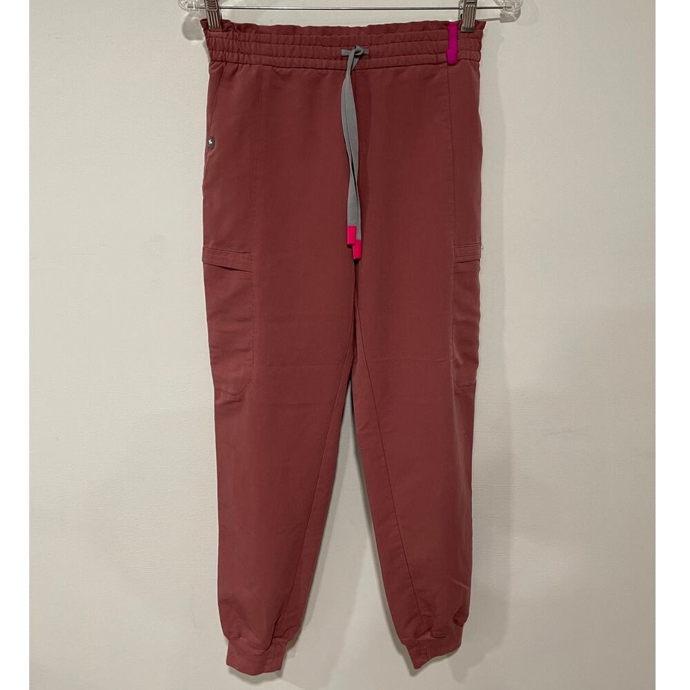 Figs Limited Edition Lesage Jogger Mauve Scrub Pants Medical Healthcare